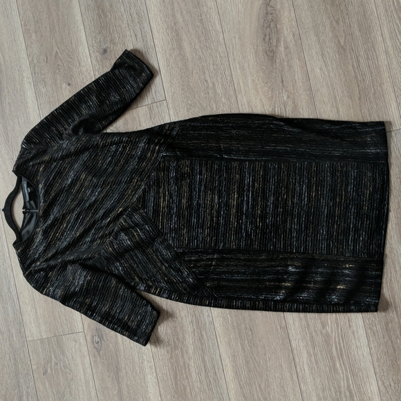 Lane Bryant Metallic Sheath Dress size 14 - Picture 2 of 7